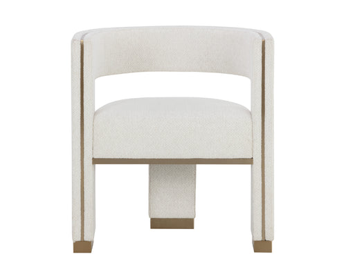 Adamina Dining Armchair - Rhea Light Barley