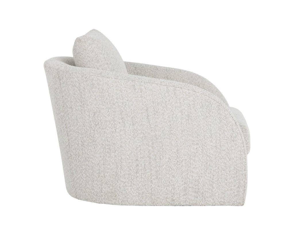 Wexford Swivel Lounge Chair - Sauble Greige