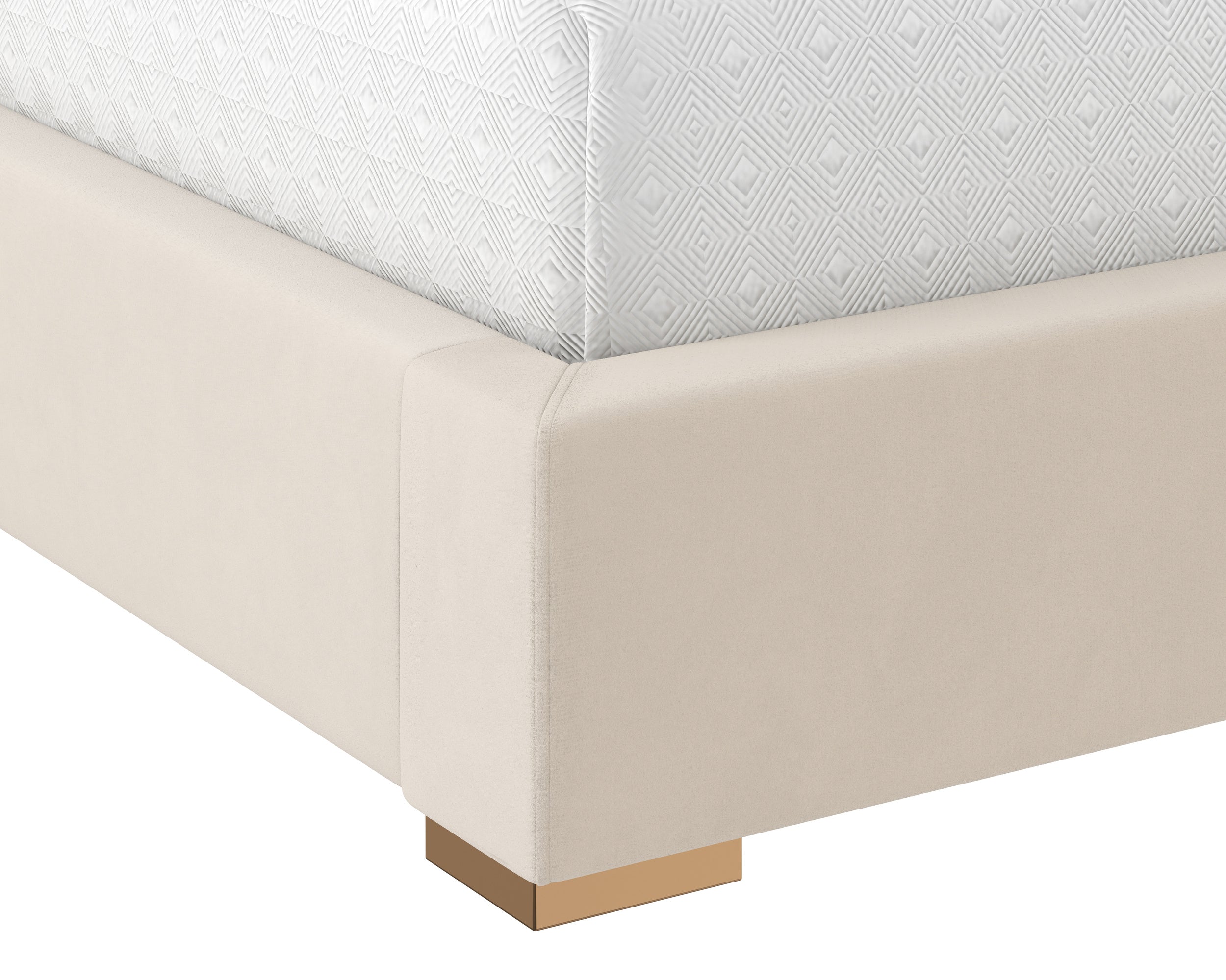 Alisha Bed - King - Meg Taupe