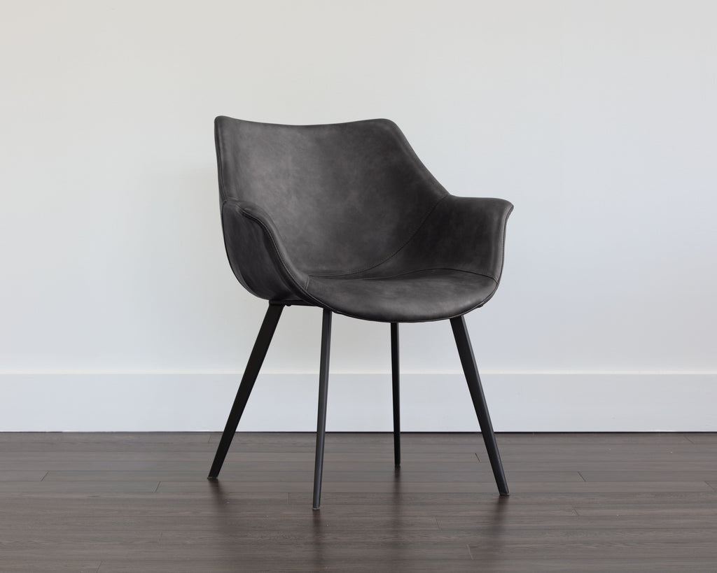 Mason Dining Armchair - Town Grey