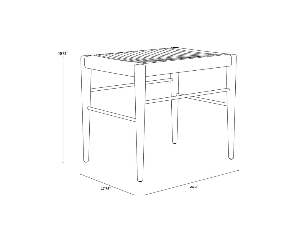 Bondi Stool - Black