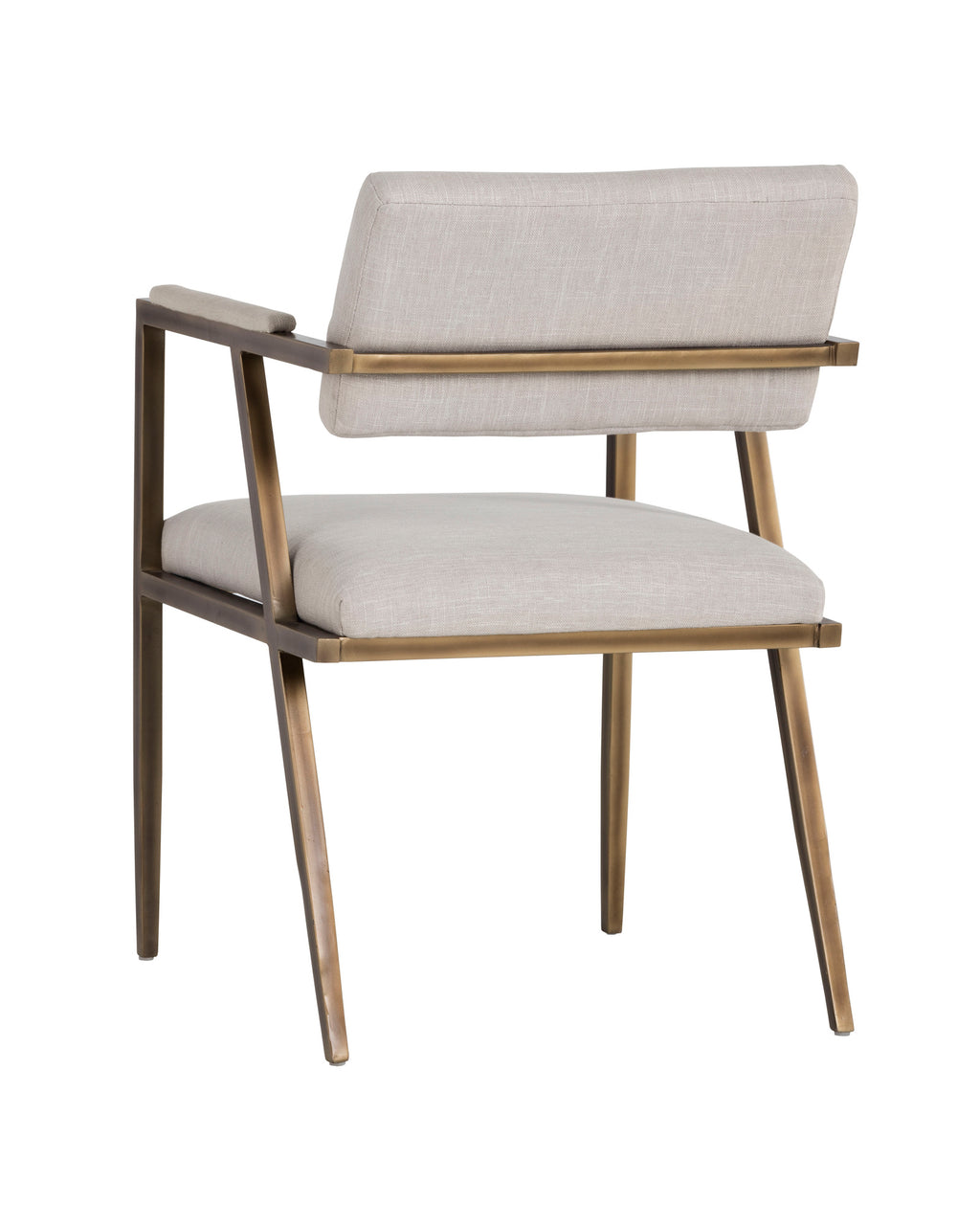 Ventouz Dining Armchair - Beige Linen