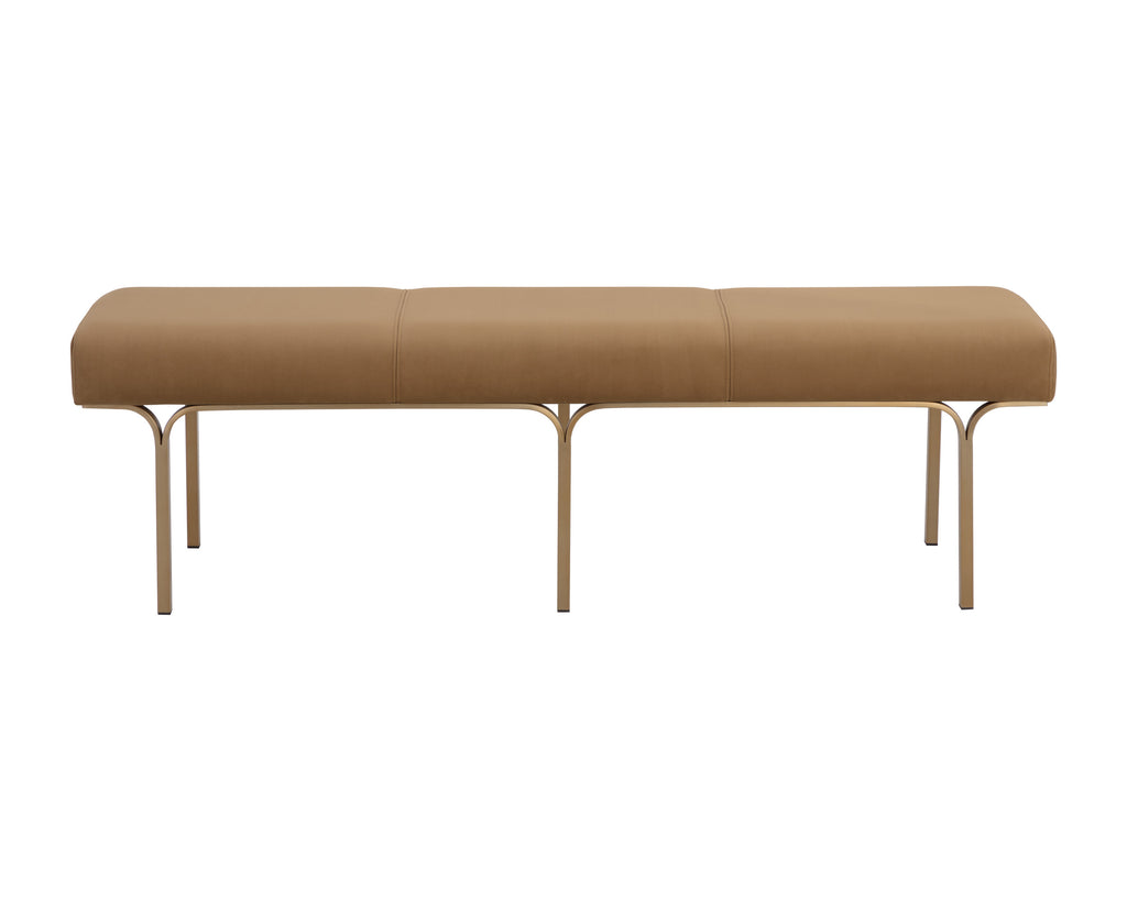 Nuvella Bench - Kona Camel