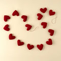 Heart Felt Garland, Red