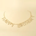 Happy Birthday Felt Garland