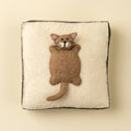 Cat Felt Wall Plaque