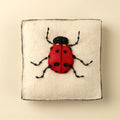 Ladybug Felt Wall Plaque
