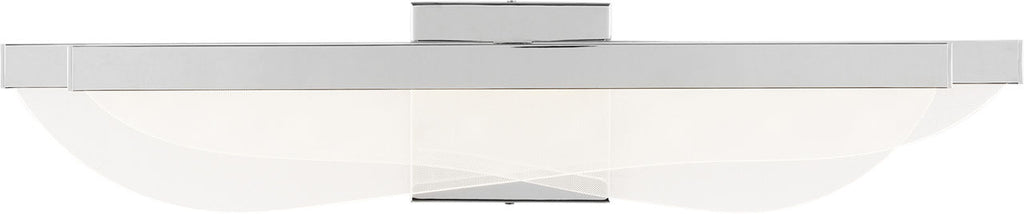 Nyra 25 Bath polished nickel 3000K 90 CRI integrated led 90 cri 3000k 277v