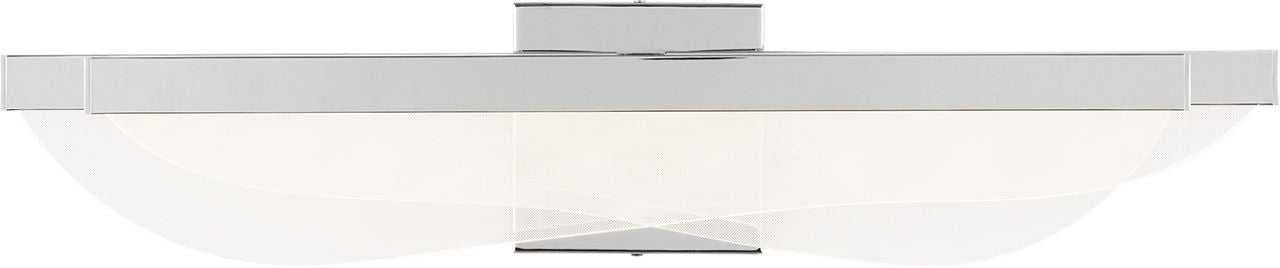 Nyra 25 Bath polished nickel 3000K 90 CRI integrated led 90 cri 3000k 277v