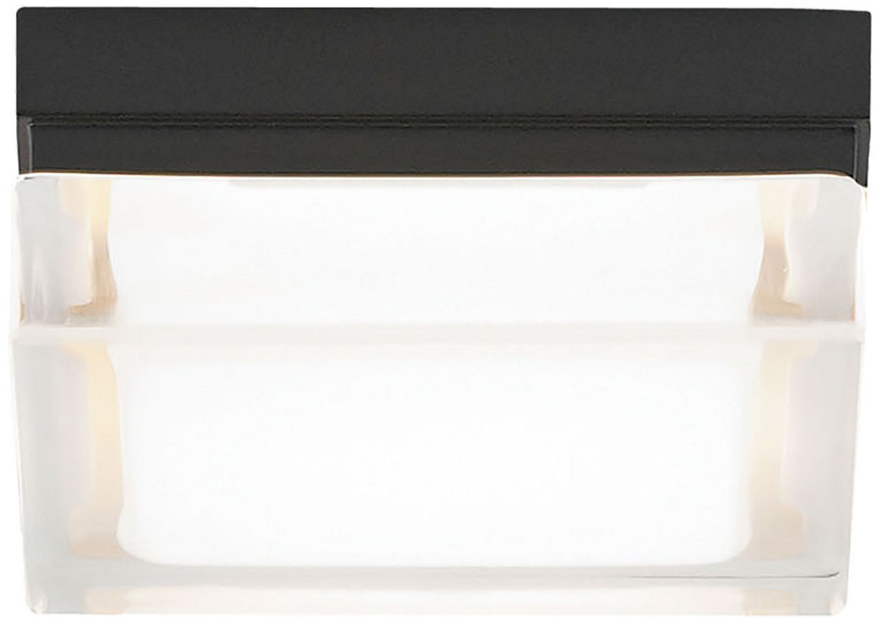 Boxie Small Flush Mount Small Antique Bronze LED 2700K 90 CRI 2700k 120-277v