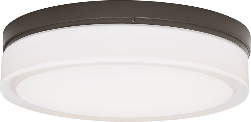 Cirque Large Flush Mount Large Antique Bronze LED 2700K 90 CRI 90 cri 2700k 120v-277v