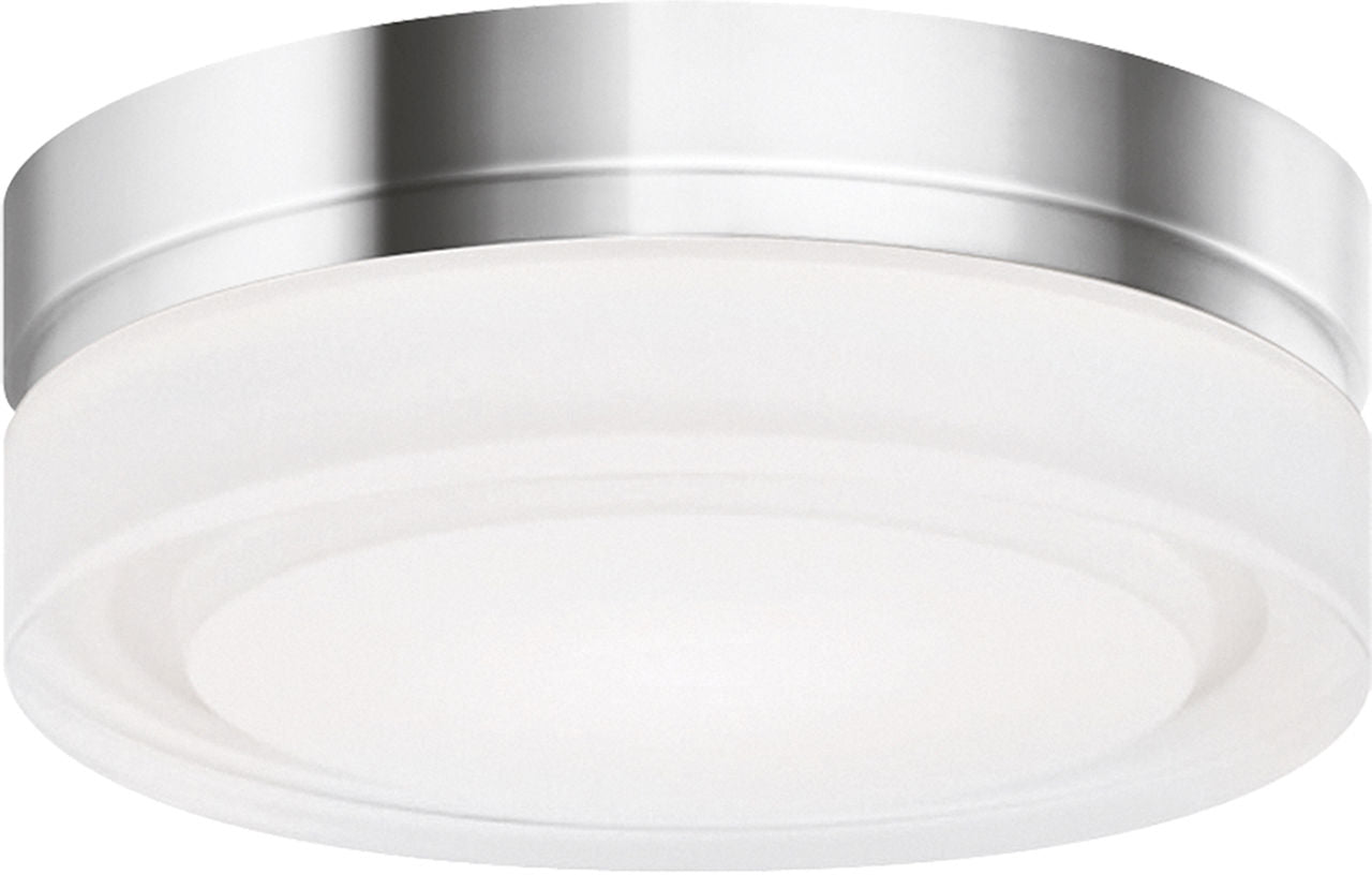 Cirque Small Flush Mount Small Chrome LED 3000K 90 CRI90 cri 3000k 120v-277v