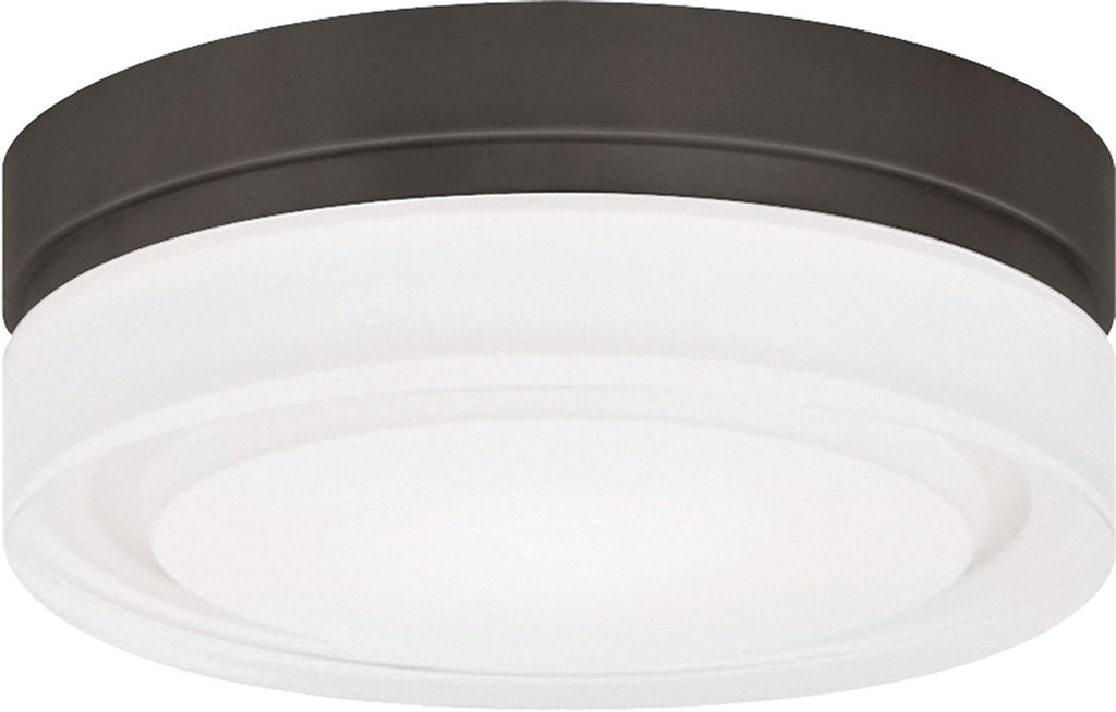 Cirque Small Flush Mount Small antique Bronze LED 90 CRI 2700K 120-277V