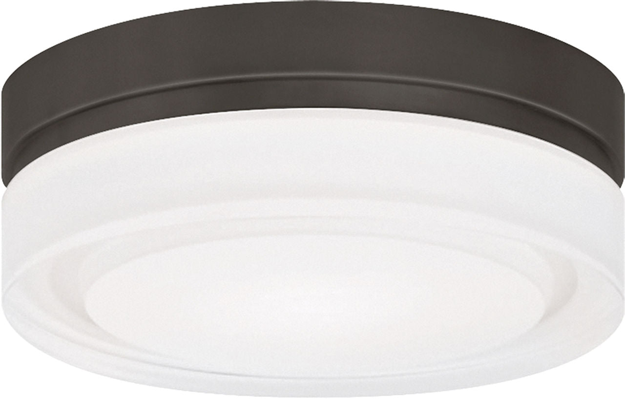 Cirque Small Flush Mount Small antique Bronze LED 90 CRI 2700K 120-277V