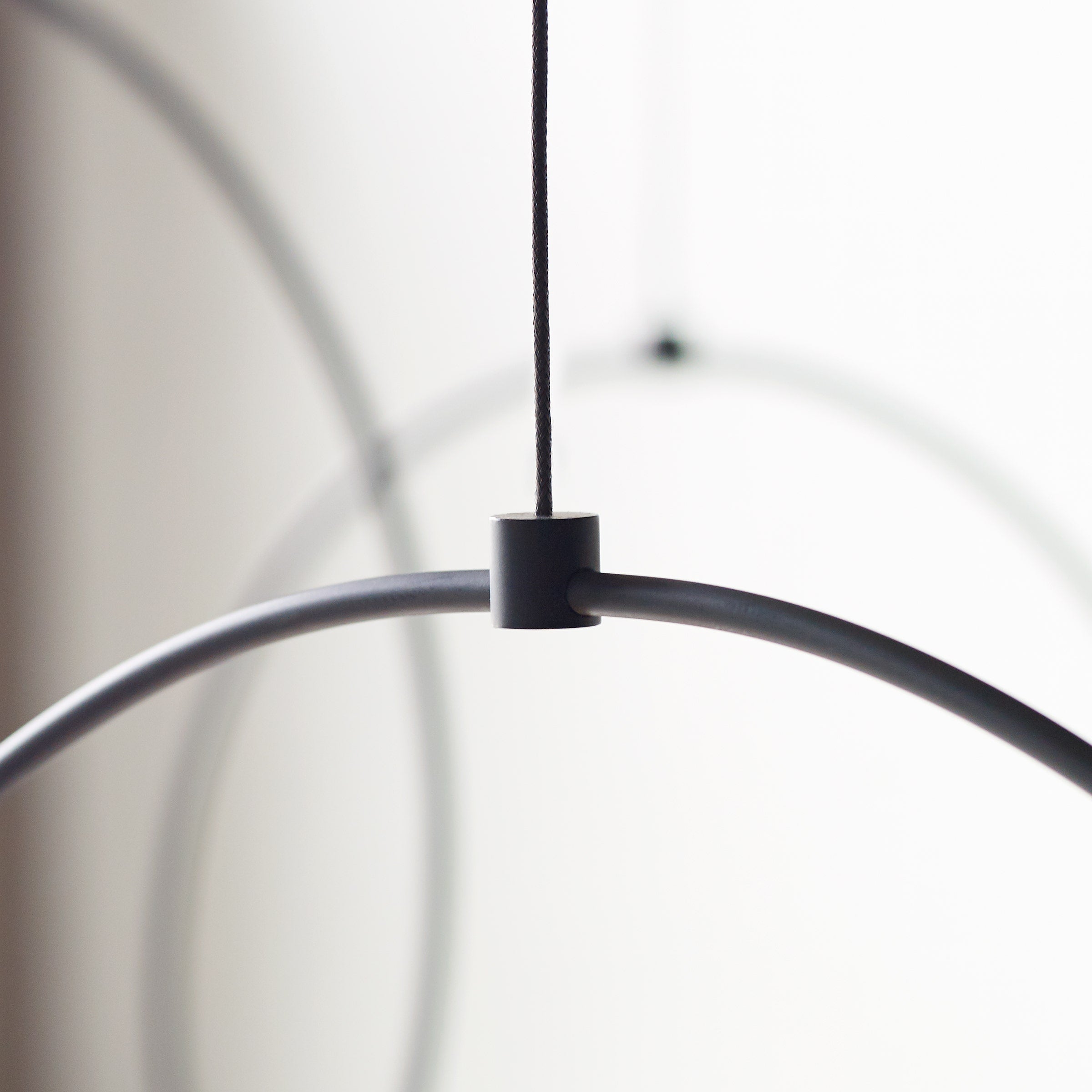 Mini Layla 13 Pendant | Nightshade Black | Aluminum Monopoint Bulb(s) Included