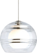 Sedona Pendant | Satin Nickel | Clear FreeJack Bulb(s) Not Included