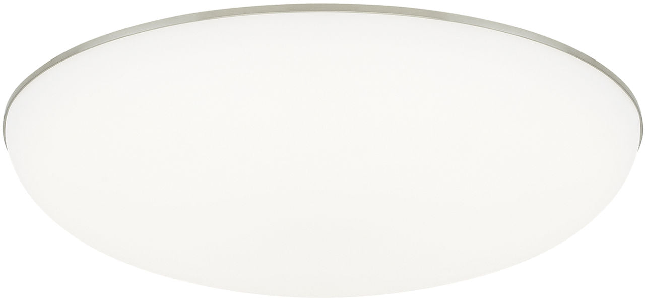 Megan Flush Mount Satin Nickel LED 3000K 90 CRI90 cri 3000k 277v