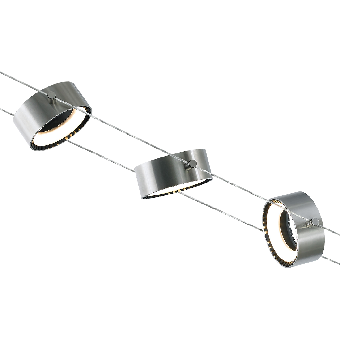 K-Corum Head satin nickel 3000K 90 CRI integrated led 90 cri 3000k