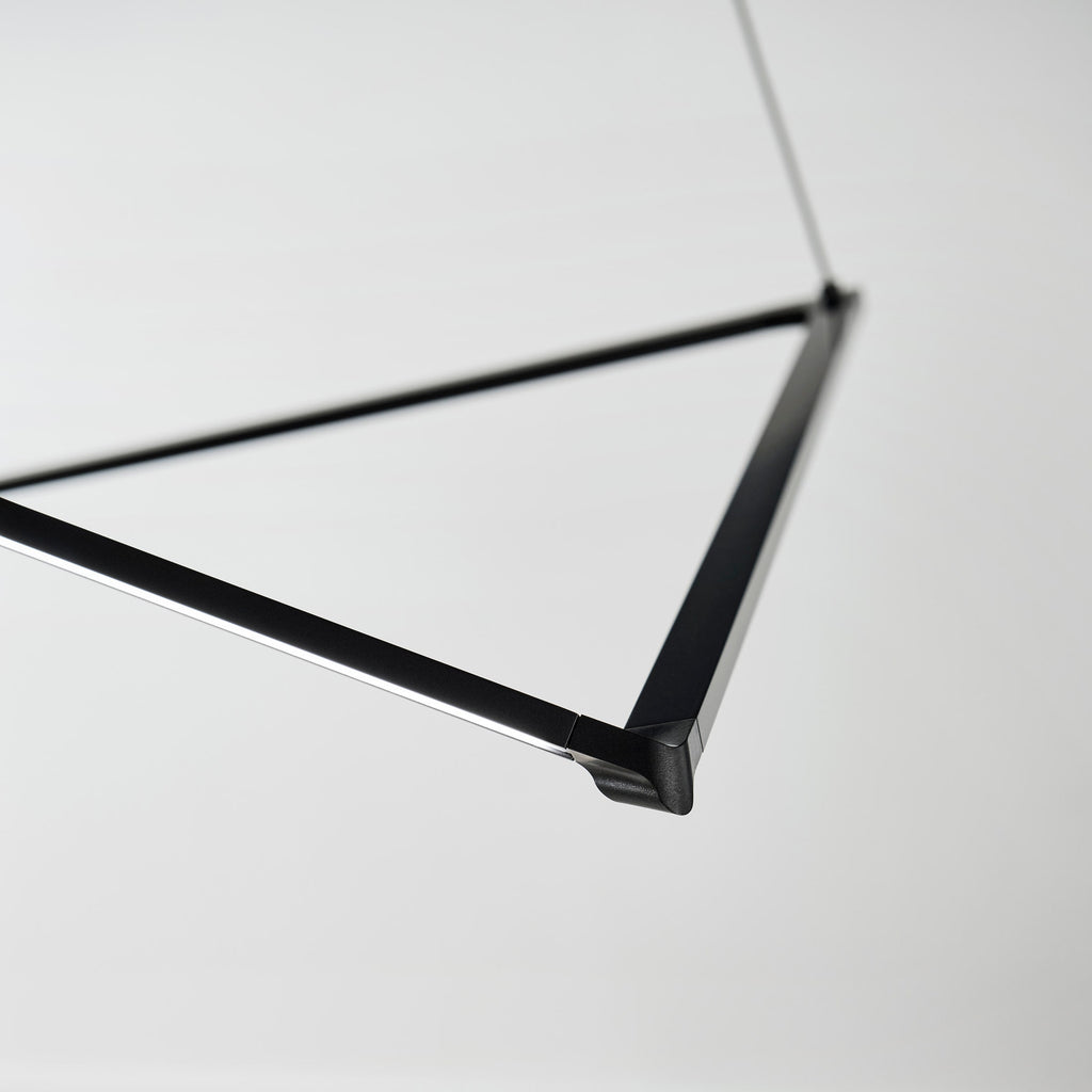 Balto Linear Suspension gunmetal LED 90 CRI 3000K 120V