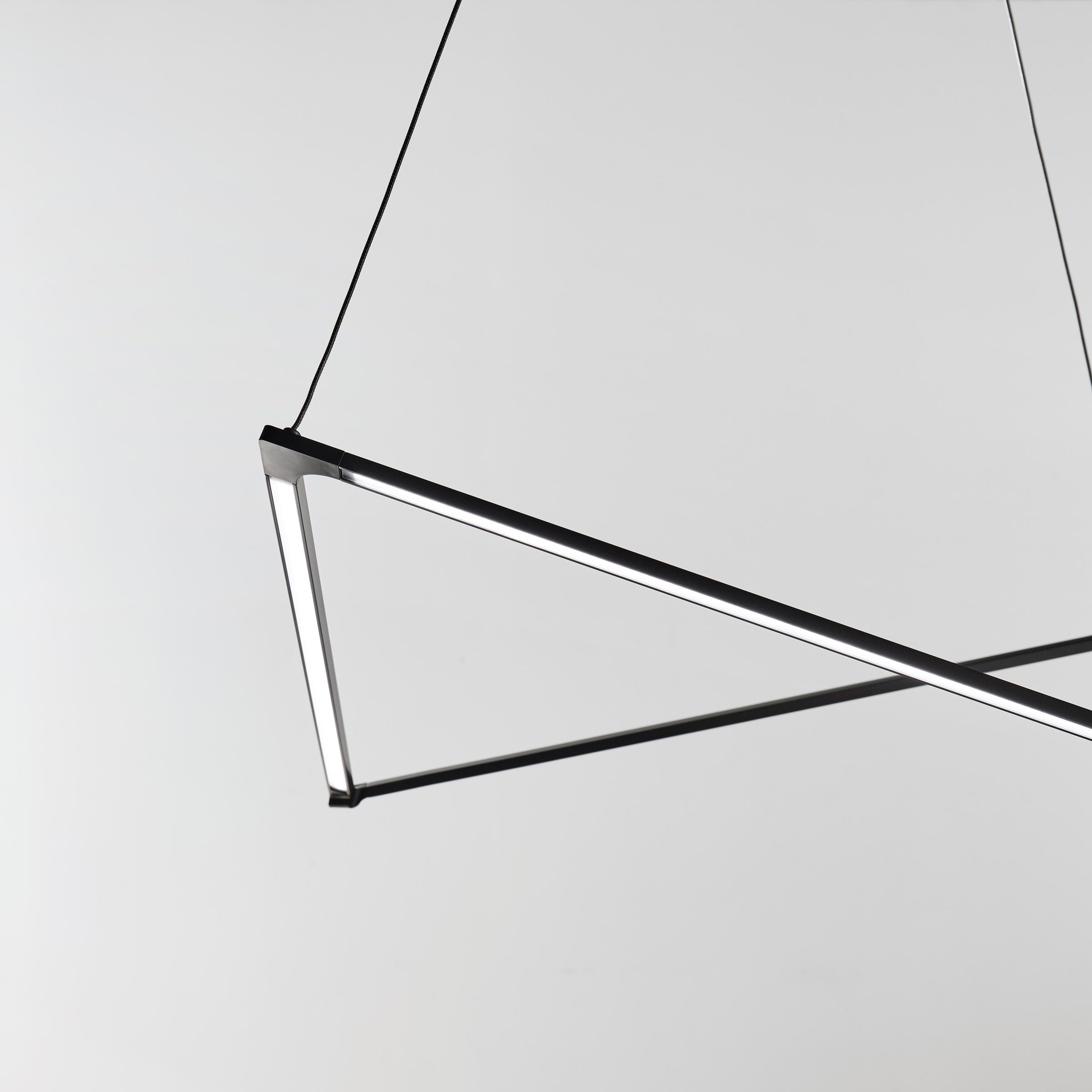 Balto Linear Suspension gunmetal LED 90 CRI 3000K 120V