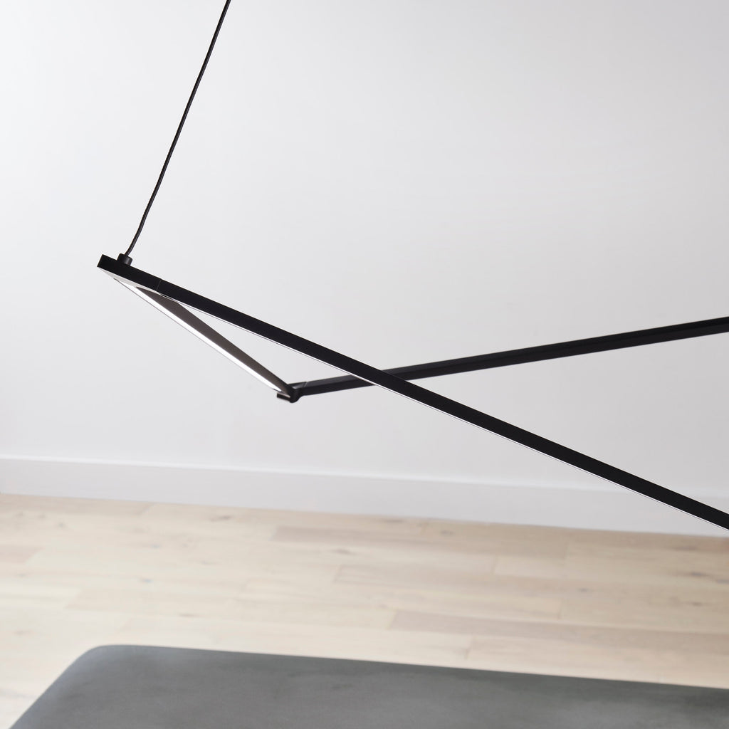 Balto Linear Suspension gunmetal LED 90 CRI 3000K 120V