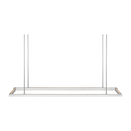 Stagger Halo 50 Linear Suspension Polished stainless steel LED 2700K 90 CRI 120-277V