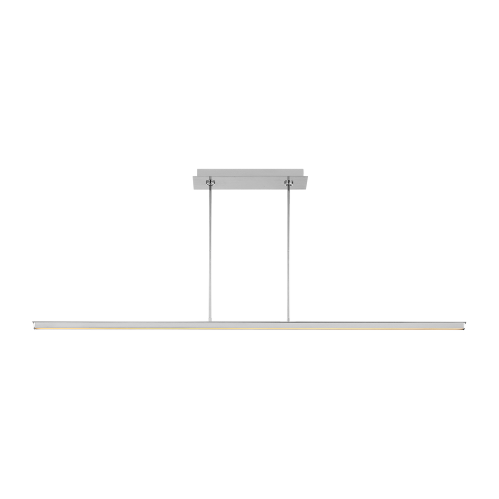 Stagger 72 Linear Suspension polished stainless steel 2700K 90 CRI integrated led 90 cri 2700k 120v-277v unv