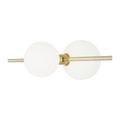 Orbs Head Horizontal aged brass 3000K 90 CRI integrated led 90 cri 3000k 12v