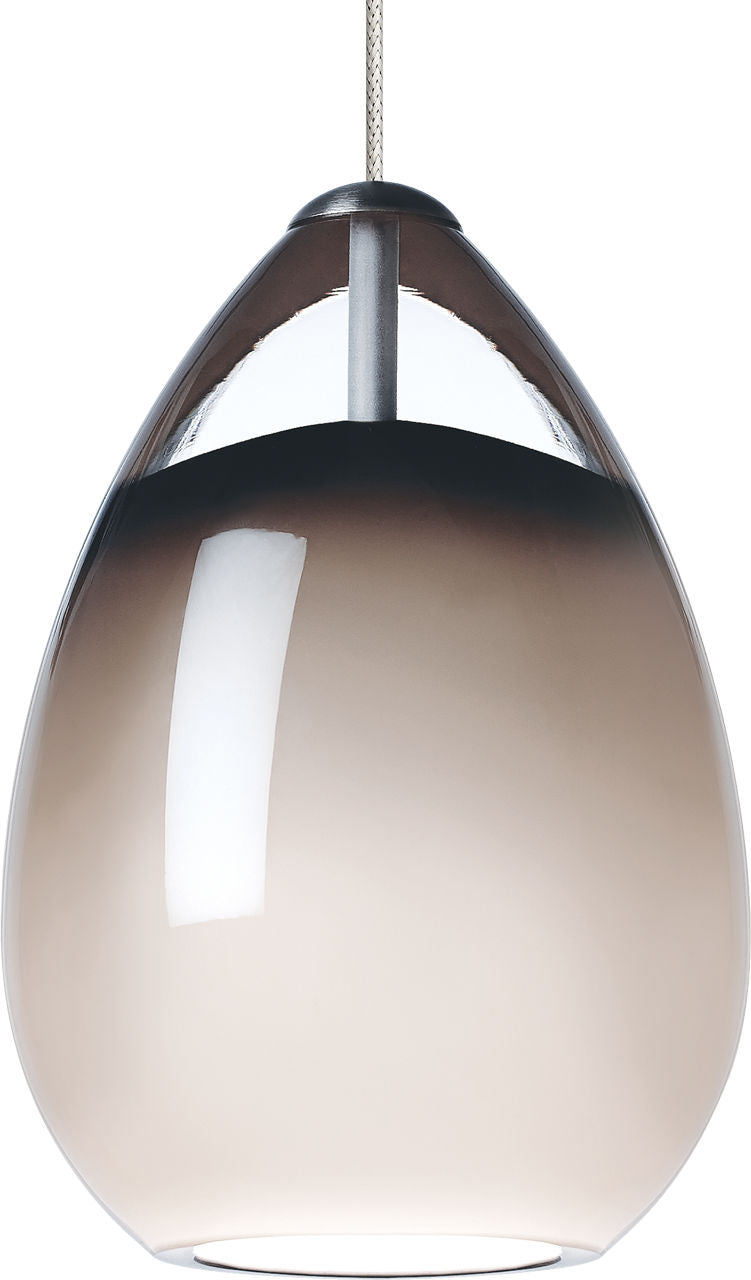 Alina Pendant | Antique Bronze | Smoke Glass Monopoint Bulb(s) Not Included