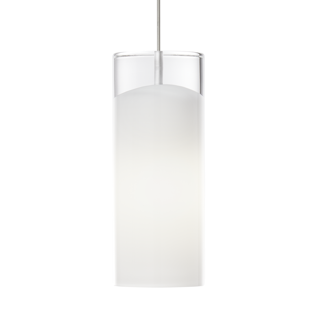 Horizon Pendant | Satin Nickel | Frost glass Monopoint Bulb(s) Not Included