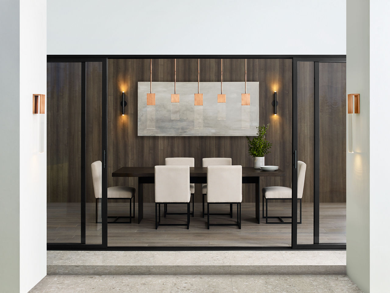 Kulma Medium Pendant copper 2700K 90 CRI