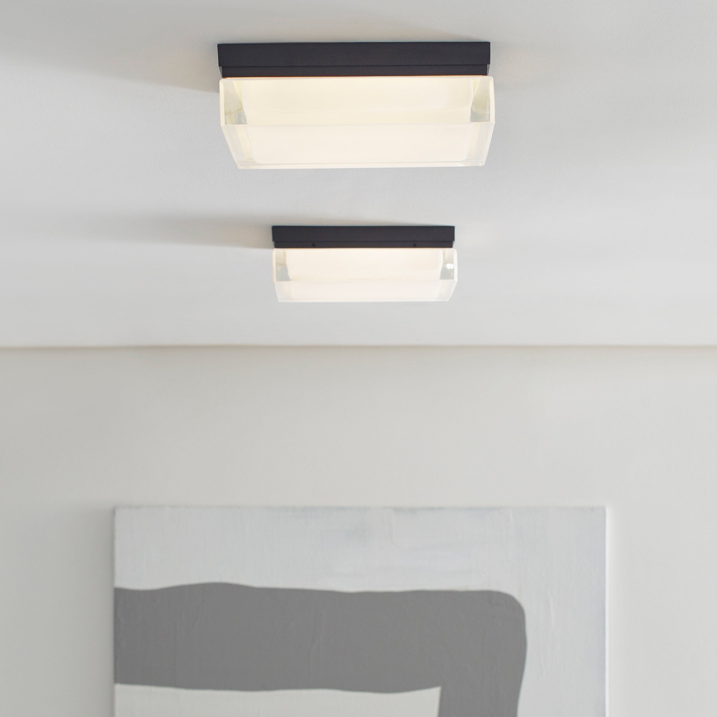 Boxie Small Outdoor Wall/Flush Mount Small Charcoal 3000K 90 CRI