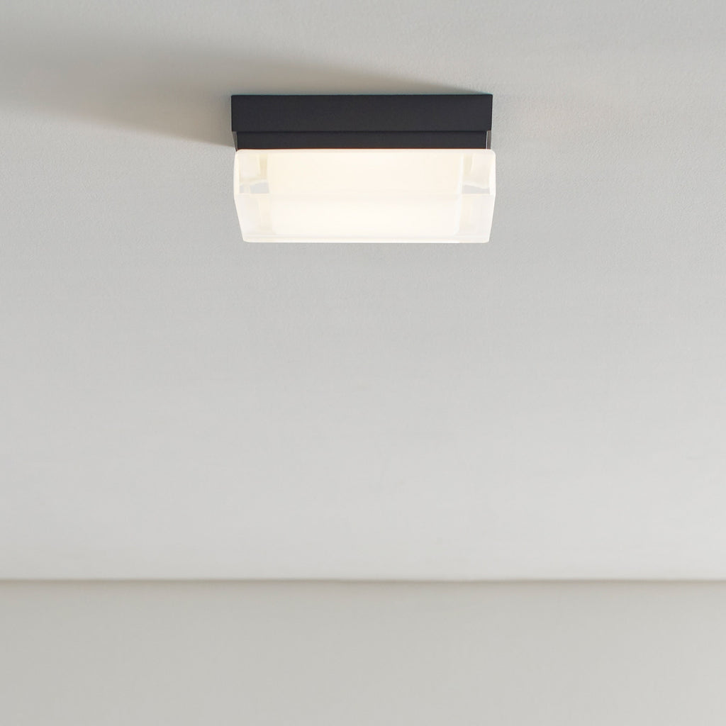 Boxie Small Outdoor Wall/Flush Mount Small Charcoal 3000K 90 CRI
