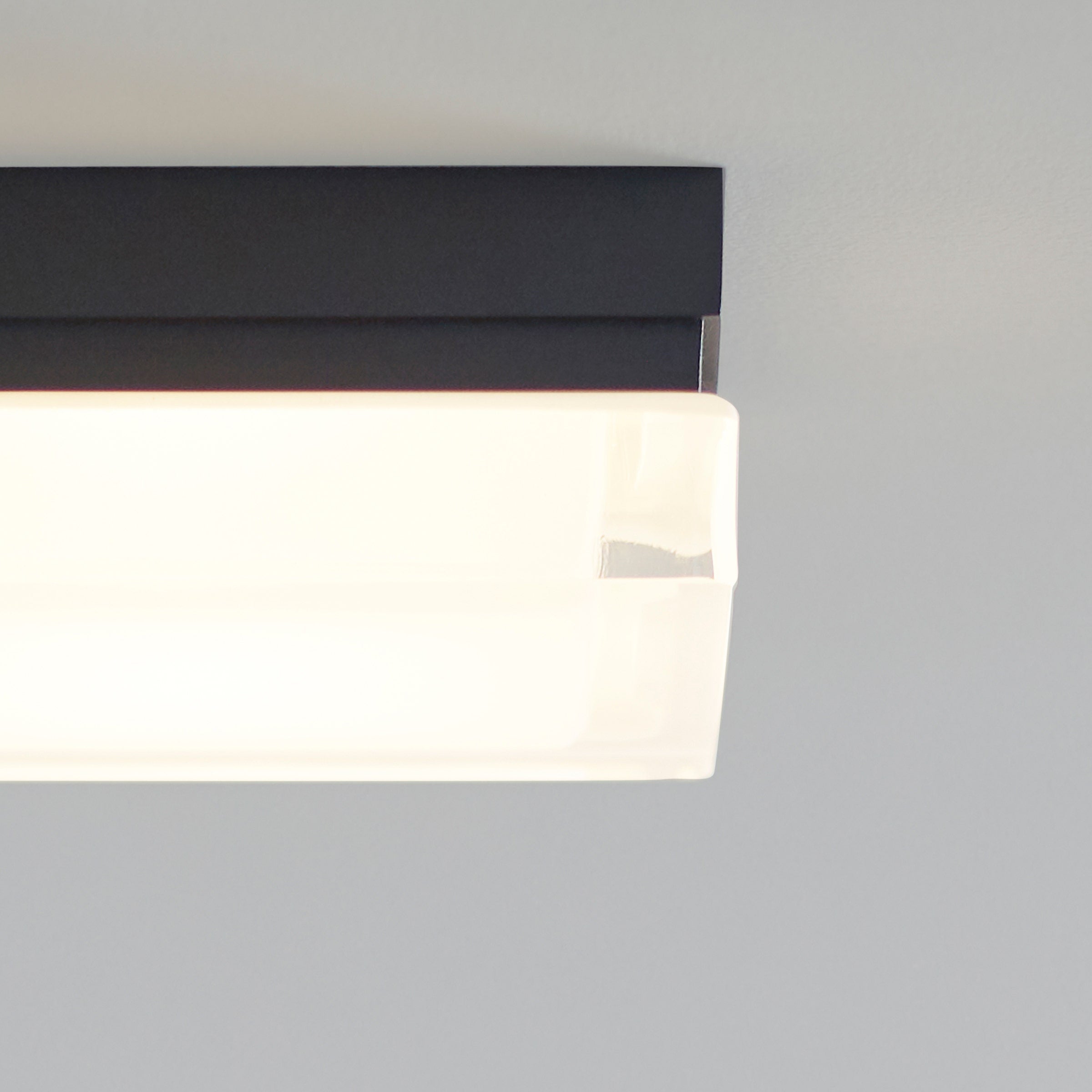 Boxie Small Outdoor Wall/Flush Mount Small Charcoal 3000K 90 CRI
