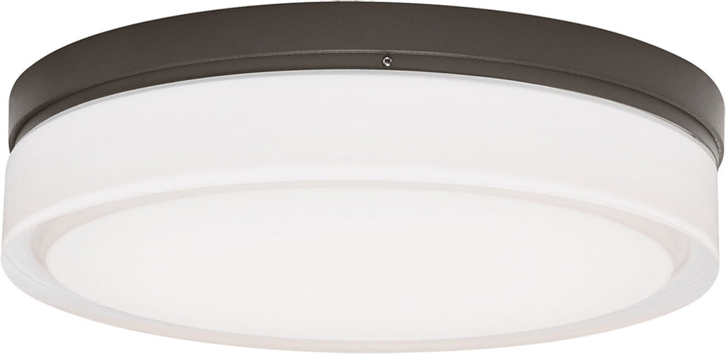 Cirque Small Outdoor Wall/Flush Mount Small Bronze 3000K 90 CRI