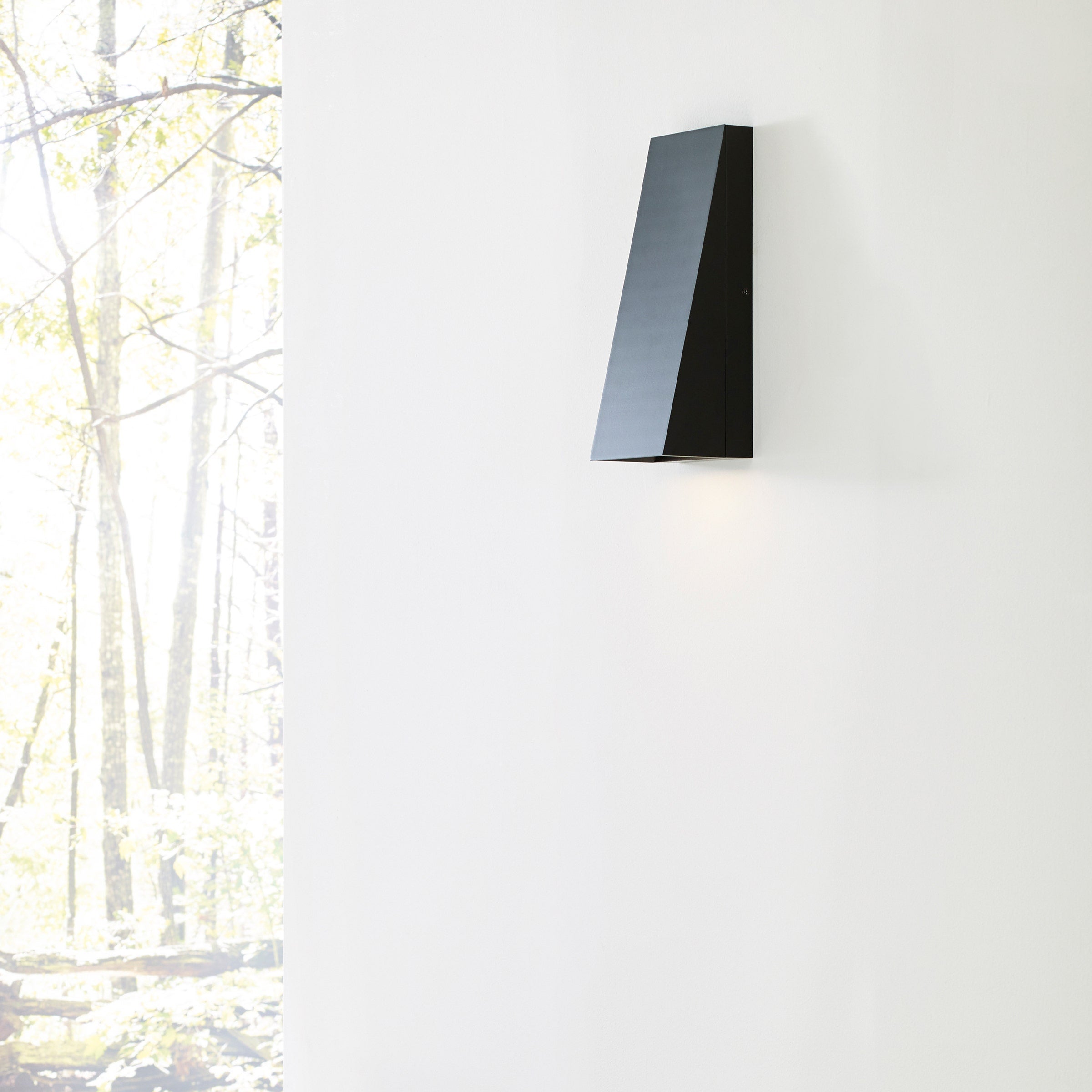 Pitch 12 Outdoor Wall Black 3000K 90 CRI integrated led 90 cri 3000k 120v