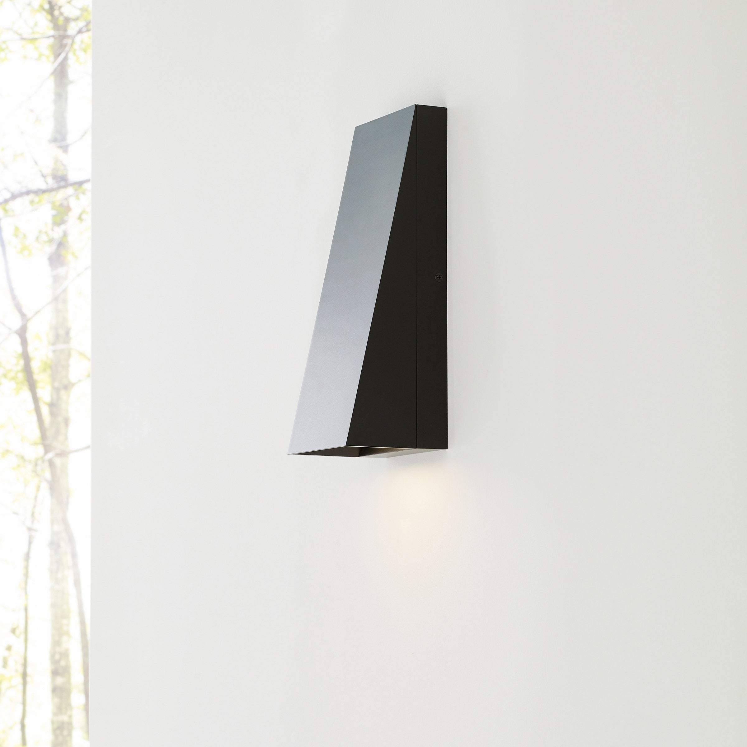 Pitch 12 Outdoor Wall Black 3000K 90 CRI integrated led 90 cri 3000k 120v