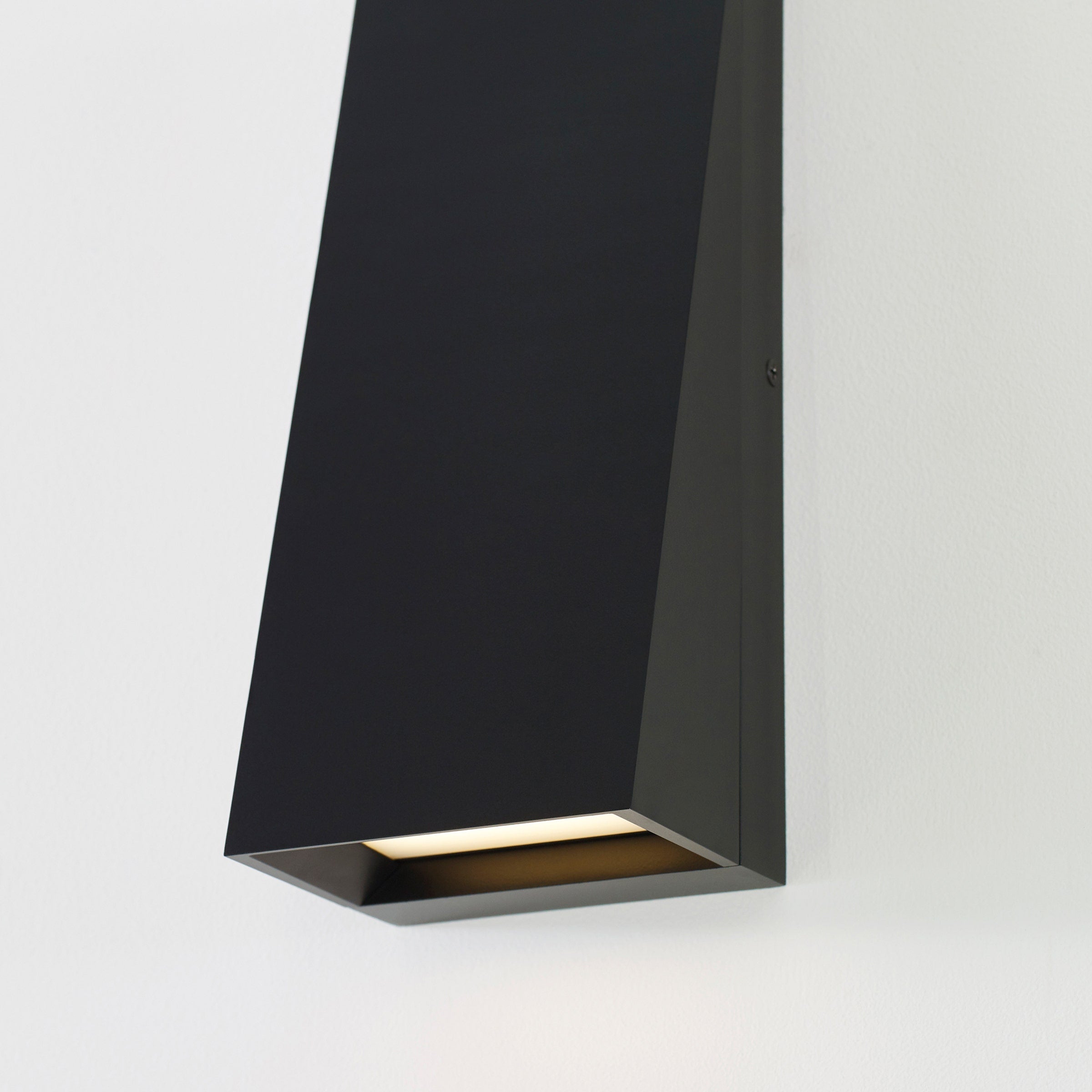 Pitch 12 Outdoor Wall Black 3000K 90 CRI integrated led 90 cri 3000k 120v