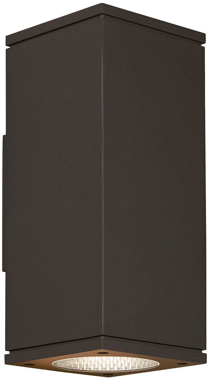 Tegel 12 Outdoor Wall | Bronze 2700K 10° Up + Down Uplight + Downlight Surge Protection