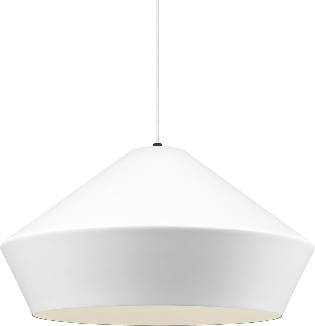 Brummel Grande Pendant | Black | White Bulb(s) Not Included