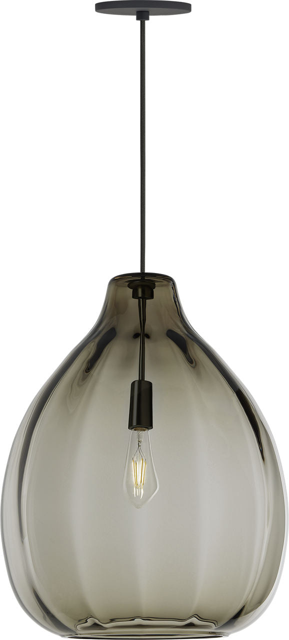 Harper Pendant | Smoke Black Bulb Not Included