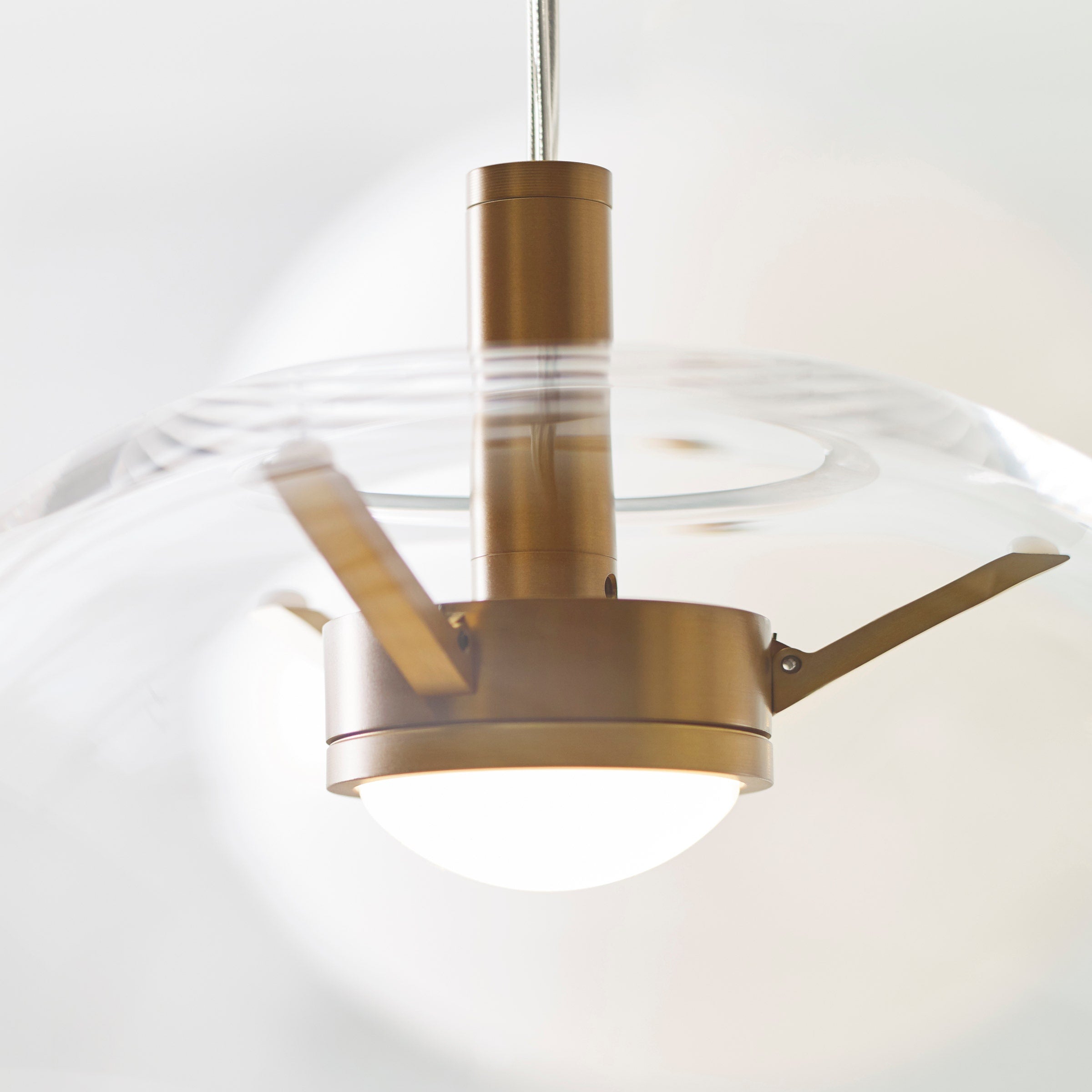 Palona Pendant Clear Aged Brass 2700K 90 CRI st19 led 90 cri 2700k 120v