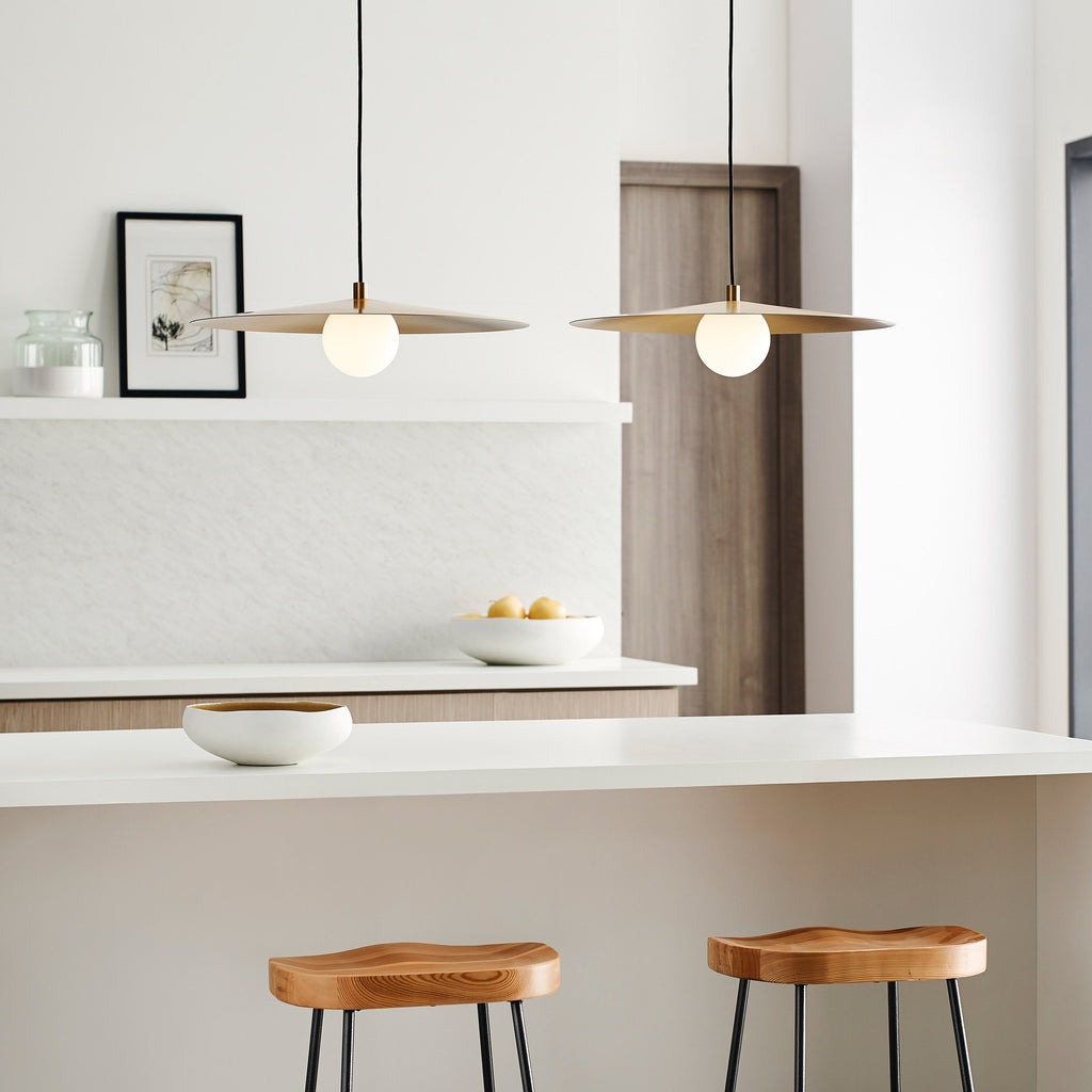 Pirlo Pendant Aged Brass LED 90 CRI Bi-Pin G9 3000K 120V