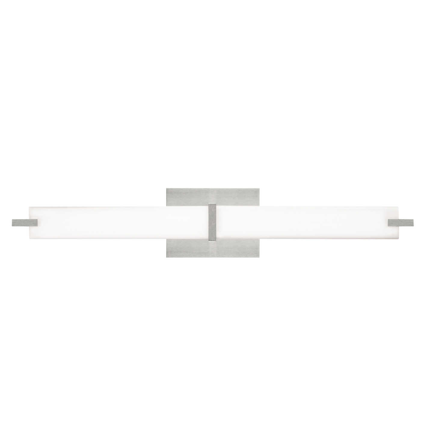 Metro Bath White Glass satin nickel 2700K 90 CRI led 90 cri 2700k 277v