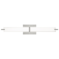 Metro Bath White Acrylic satin nickel 2700K 90 CRI led 90 cri 2700k 120v