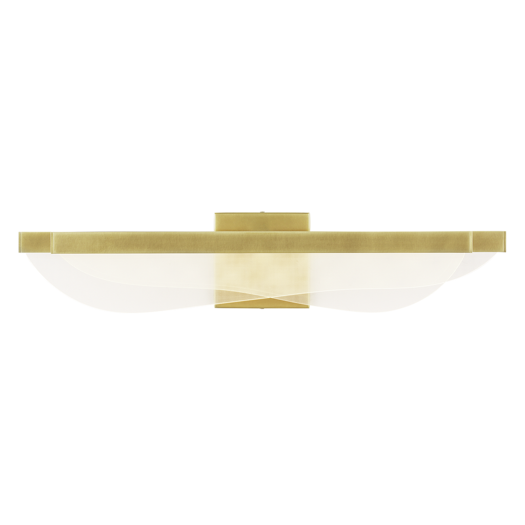 Nyra 25 Bath plated brass 3000K 90 CRI integrated led 90 cri 3000k 277v
