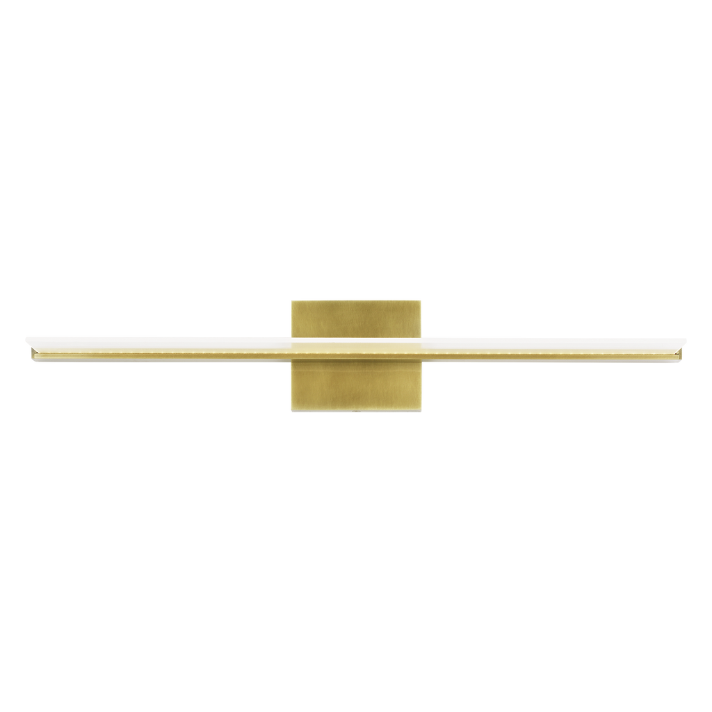 Span 24 Bath Direct/Indirect Plated Brass LED 90 CRI 3000K 120V