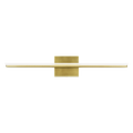 Span 24 Bath Direct/Indirect Plated Brass LED 90 CRI 3000K 120V