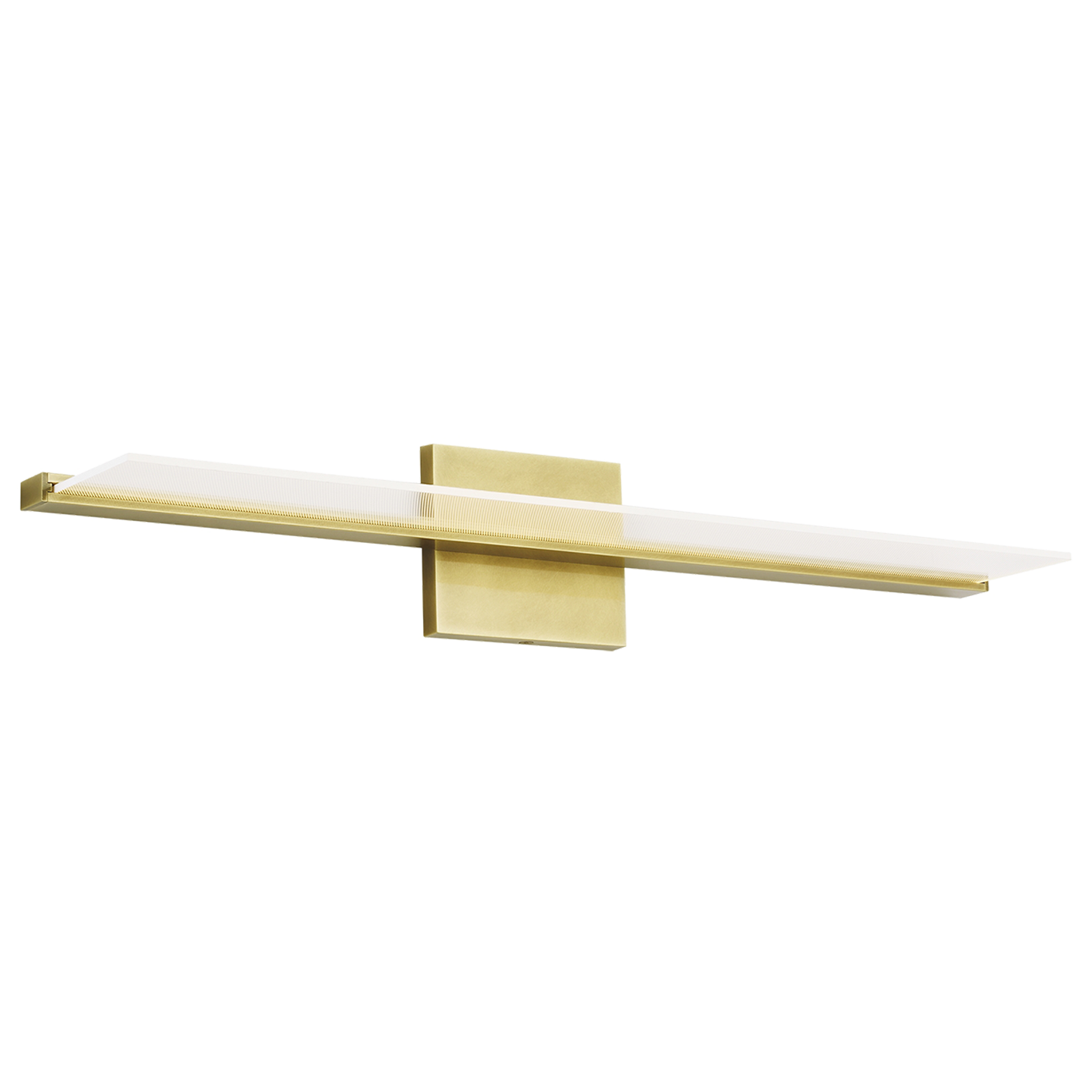Span 24 Bath Direct/Indirect Plated Brass LED 90 CRI 3000K 120V