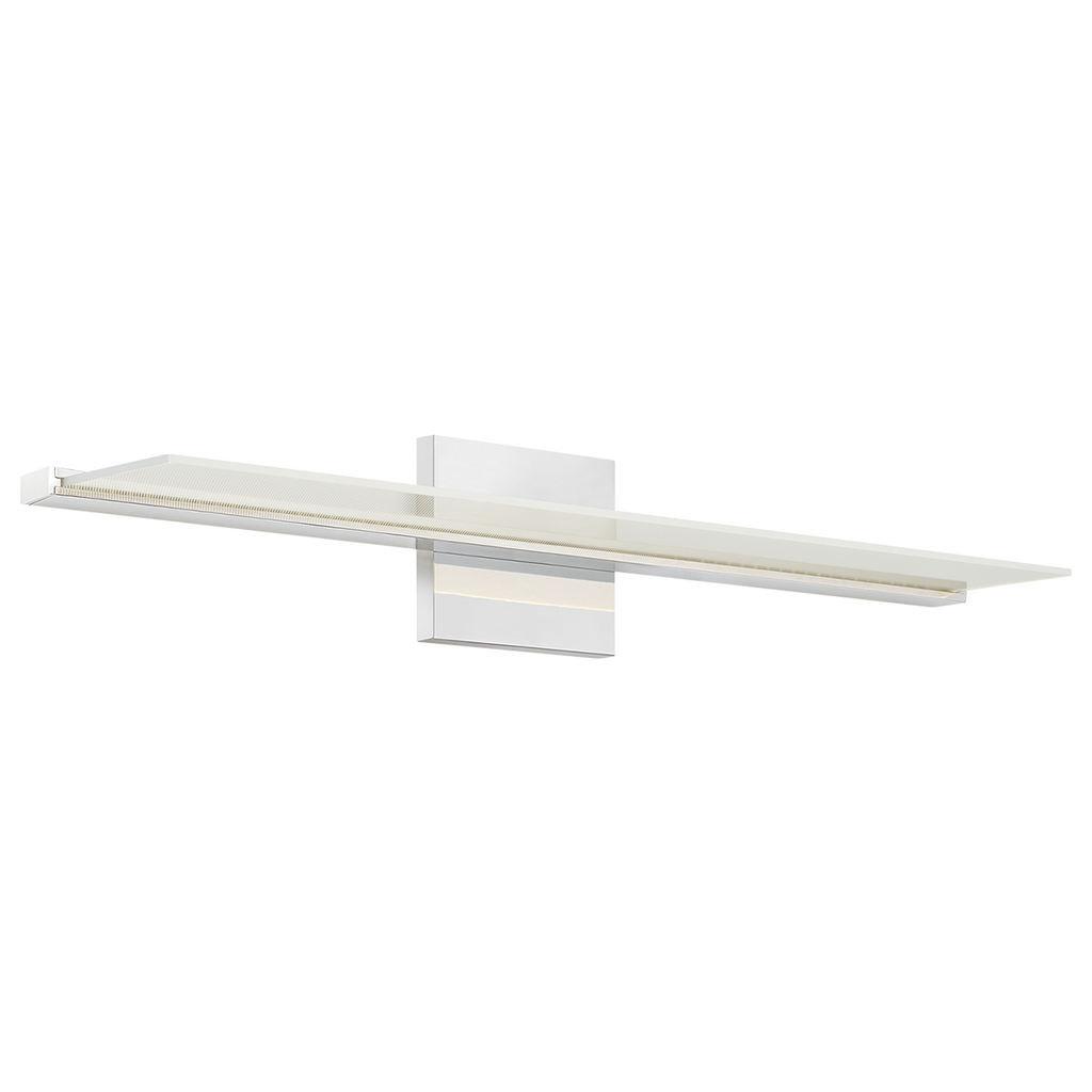 Span 24 Bath Direct/Indirect Chrome 3000K 90 CRI LED 3000k 120v